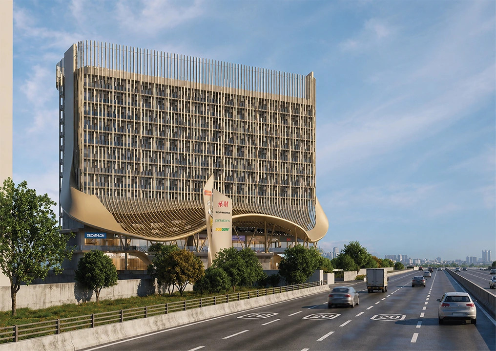 Karyan Nine tower elevation on NH-24, Ghaziabad
